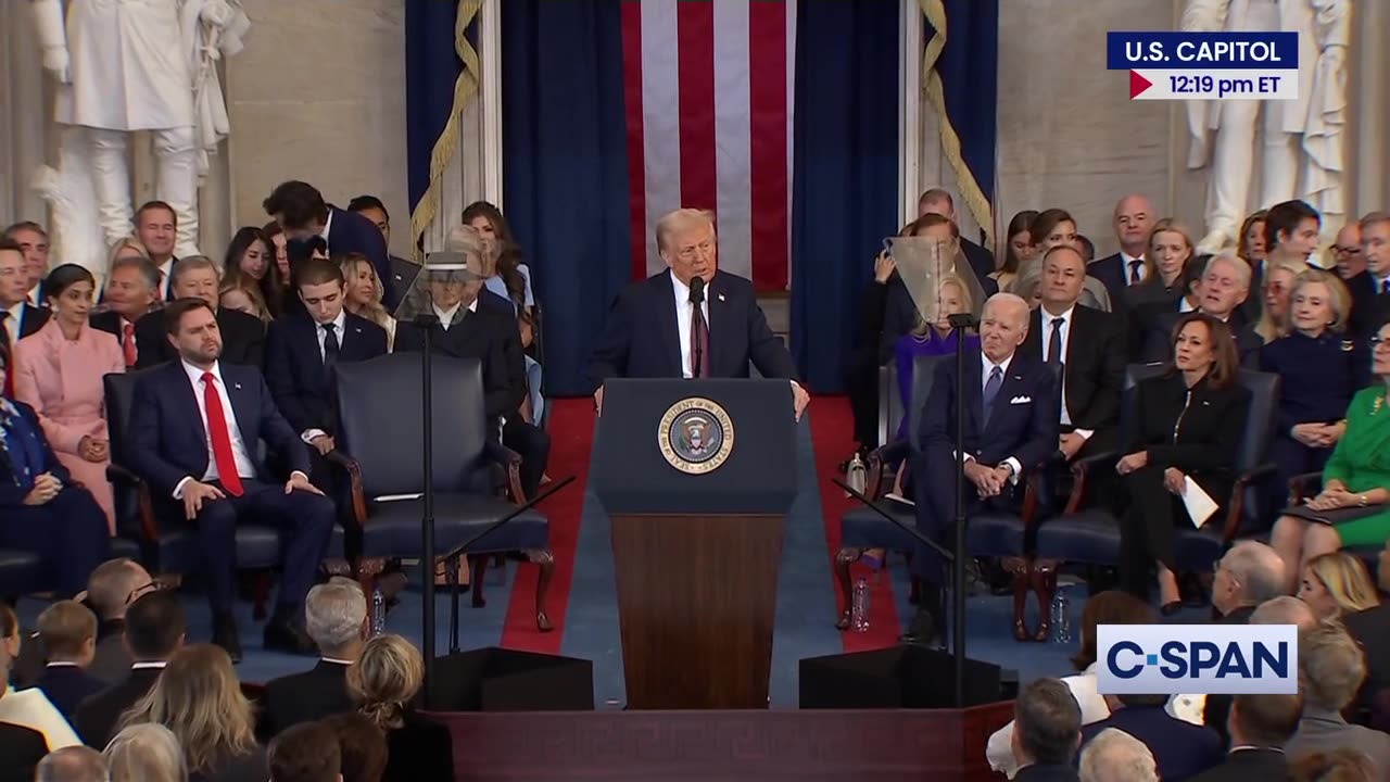 President Trump Delivers 2nd Inaugural Address (FULL SPEECH)