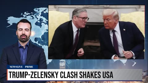 WHITE HOUSE SHOWDOWN: TRUMP VS ZELENSKY!