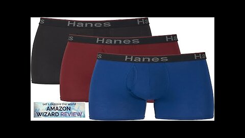 Hanes Total Support Pouch Men's Boxer Brief Underwear Anti-Chafing Moisture-Wicking Odor Review