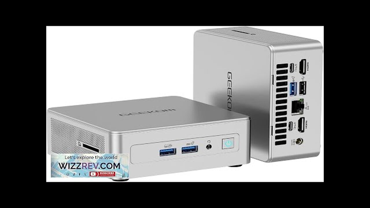 GEEKOM AE8 AI Mini PC AMD Ryzen 9 8945HS Mini Computers(Up Review