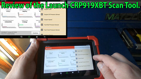 Review of the NEW Launch CRP919XBT All System Scan Tool.