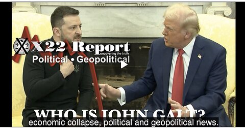 X22-Trump Shuts Down Zelensky, Sleepers Exposed, Pieces Coming Together, March Madness. SGANON