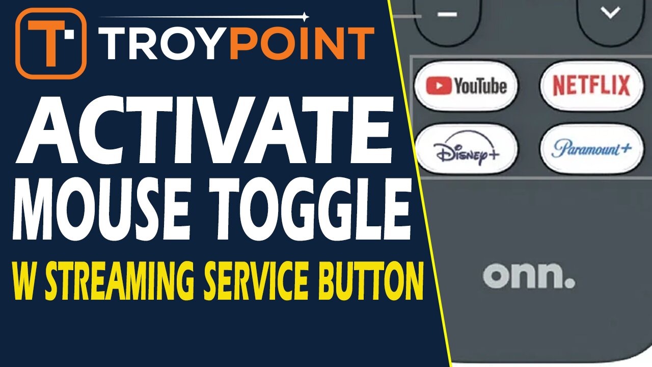 Enable Mouse Toggle with Streaming Service Button