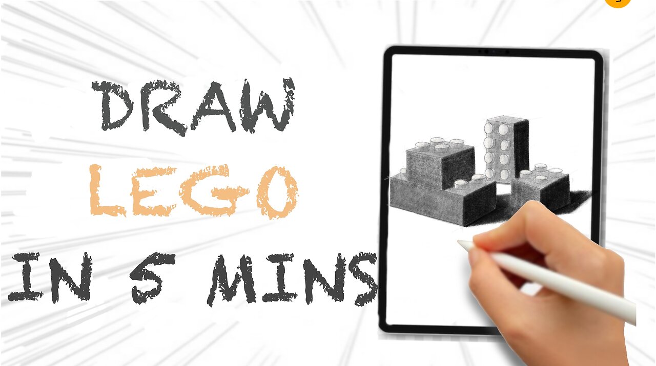 My 5-Minute LEGO Brick Drawing Challenge Changed Everything!