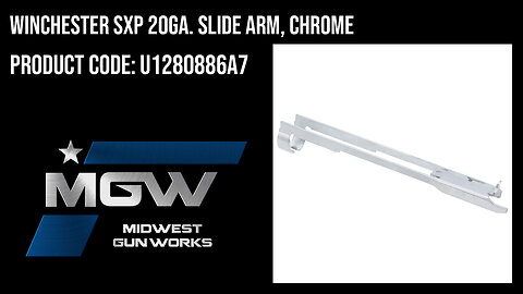 Winchester SXP 20ga. Slide Arm, Chrome - U1280886A7