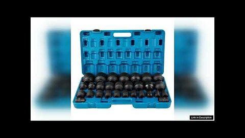 VEVOR Impact Socket Set 3/4 Inches 29 Piece Impact Sockets 6-Point Sockets Review