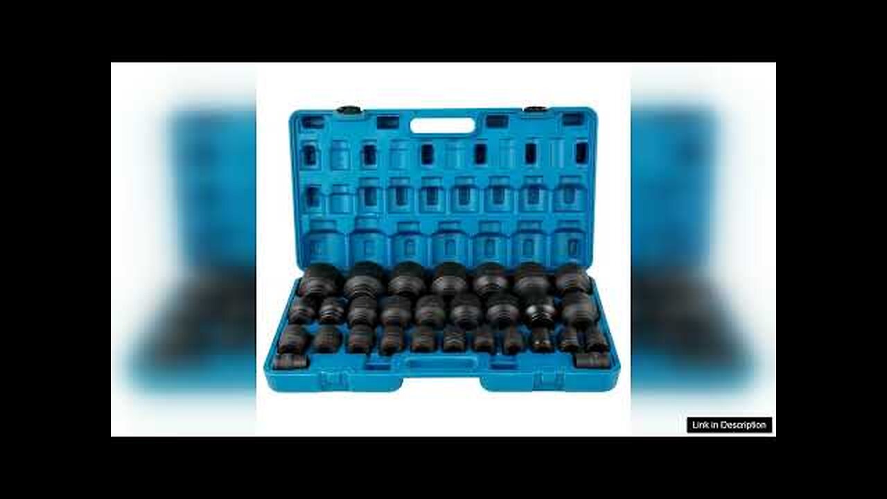 VEVOR Impact Socket Set 3/4 Inches 29 Piece Impact Sockets 6-Point Sockets Review