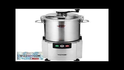 Food Processor Vegetable Chopper 19 Quart Food-Grade Stainless Steel Blender Review