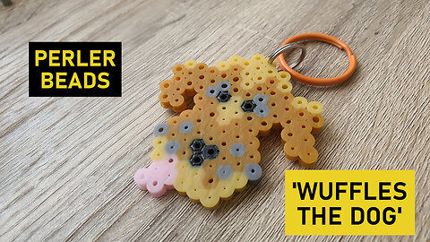 Perler Beads - "Wuffles the Dog"