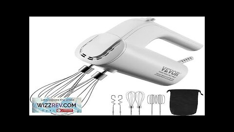 VEVOR Digital Electric Hand Mixer 5-Speed 200W Portable Electric Handheld Mixer Review