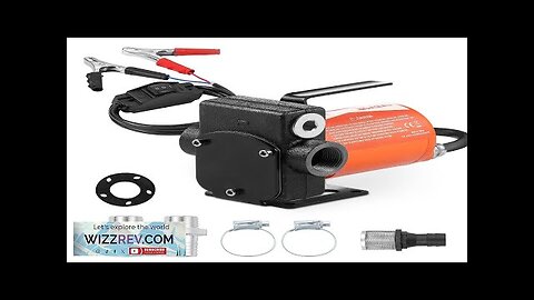 VEVOR Fuel Transfer Pump 12V 5 GPM 1/10 HP Diesel Pump Review