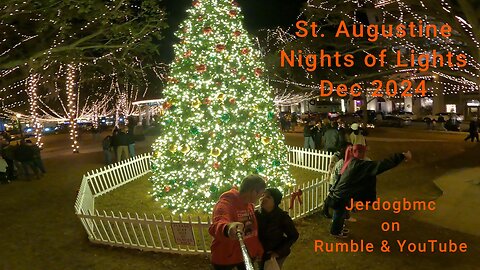 St Augustine Nights of Lights Dec 2024