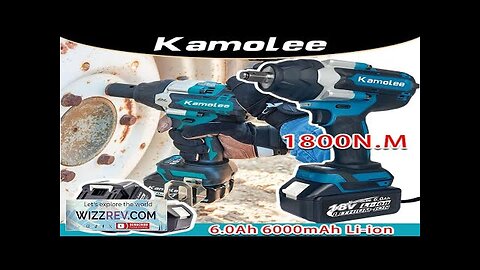 【Super Torque】Kamolee 1800N.m DTW700 Electric Impact Wrench High Torque 1/2 Inch Compatible Review