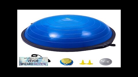 VEVOR Half Exercise Ball Trainer 26 inch Balance Ball Trainer 1500lbs Capacity Review