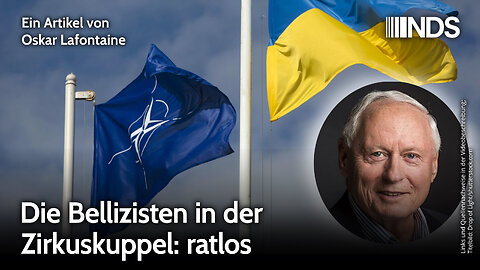 Die Bellizisten in der Zirkuskuppel: ratlos | Oskar Lafontaine | NDS