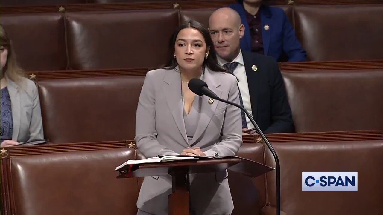 Rep. AOC Goes On Rant About Women Bleeding Out In Parking Lots Across The Country