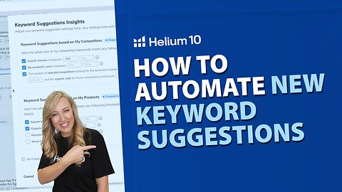 How To Automate New Keyword Suggestions | Keyword Tracker Pro Training