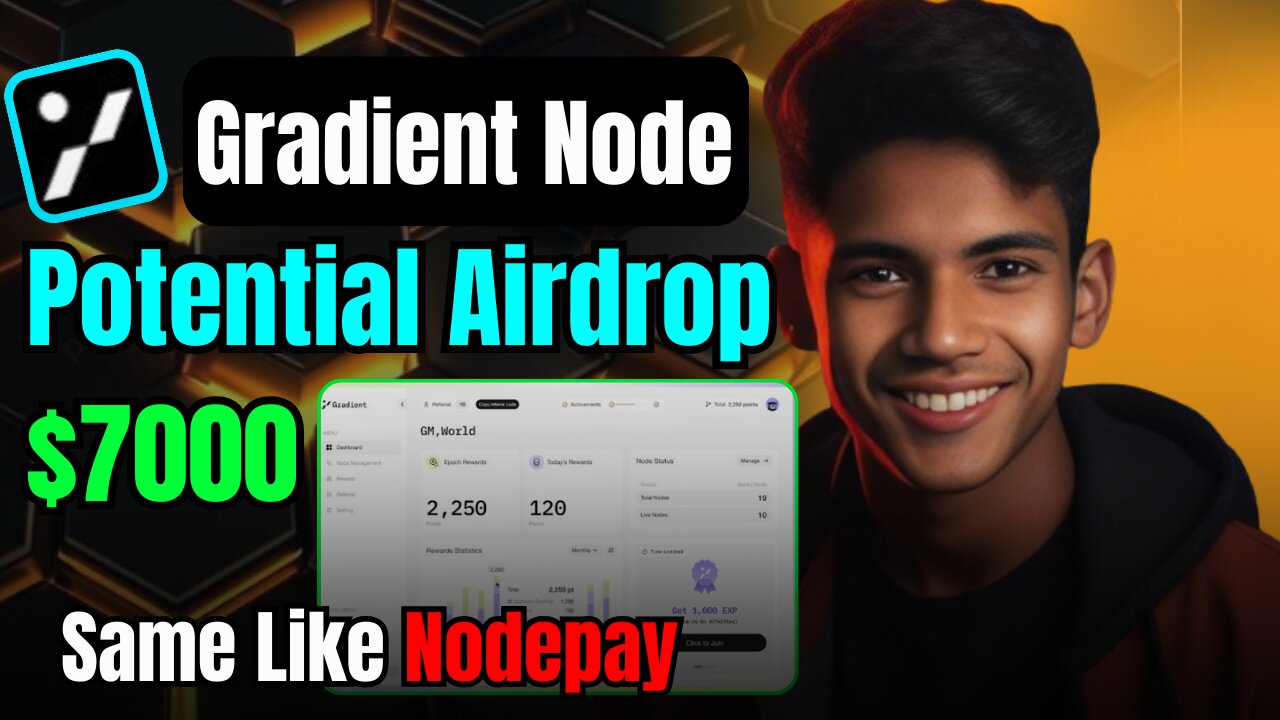 🚀Gradient Sentry Node Airdrop Guaid | New Solana Airdrop, Gradient Node Mining in Mobile