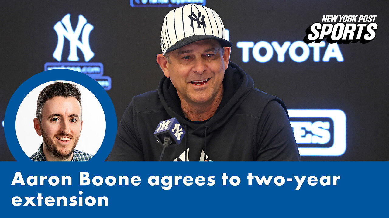 Aaron Boone, Yankees agree to extension on eve of spring training opener