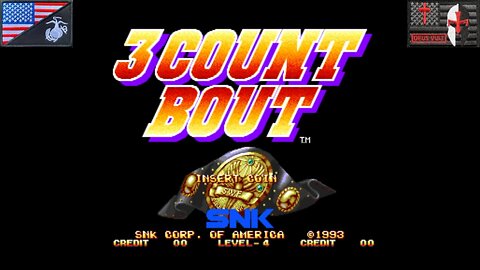 3 Count Bout (Arcade - Attract Mode) [NA Version of "ファイヤー・スープレックス"]