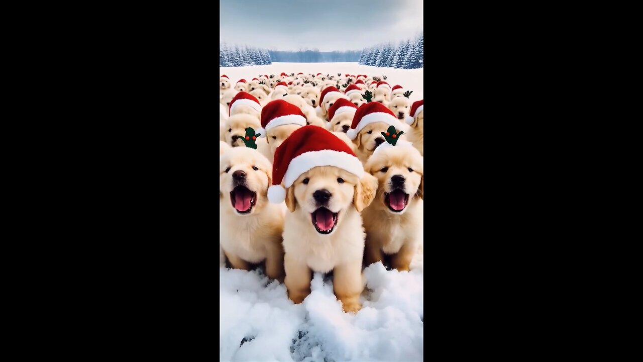 Adorable Animals Celebrate the Holidays | Cute Animal Holiday Celebration