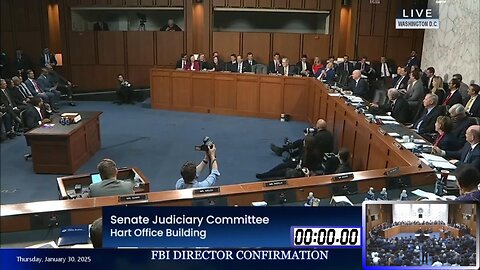 Short 3-minute highlight clip of #KashPatel's 5-hour confirmation hearing on 1/30/2025