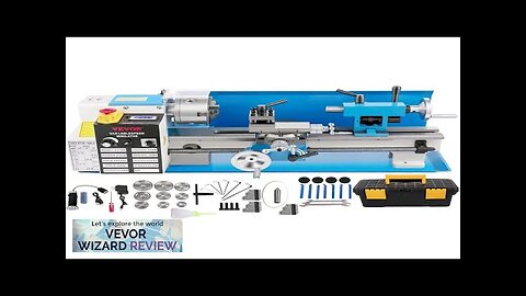 VEVOR 7"X14" Mini Precision Wood Lathe 550W Metal Bench Lathe Turning Machine Review