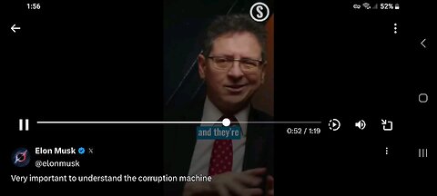 ELON'S X POST! "Very important to understand the corruption machine"