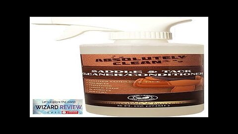 Amazing Saddle Soap Spray for Leather Cleaning & Tack Cleaner and Conditioner Review