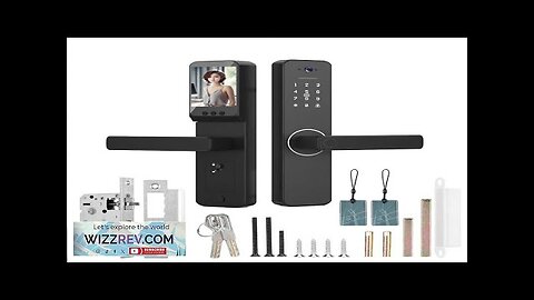 WAFU Tuya WiFi Smart Fingerprint Doorlock with Camera Password Key IC Card Review