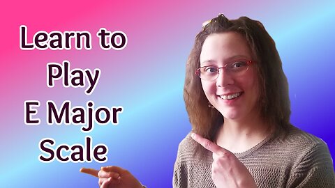 How to Play E Major Scale - Hands Separate & Together On Piano | Tactile Learning