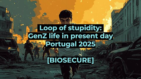 [biosecure] - Loop of stupidity: GenZ life in present day Portugal 2025