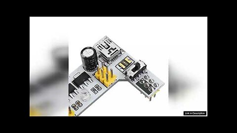 MB102 2 Channel 3.3V 5V Breadboard Power Supply Module White Breadboard Dedicated Review