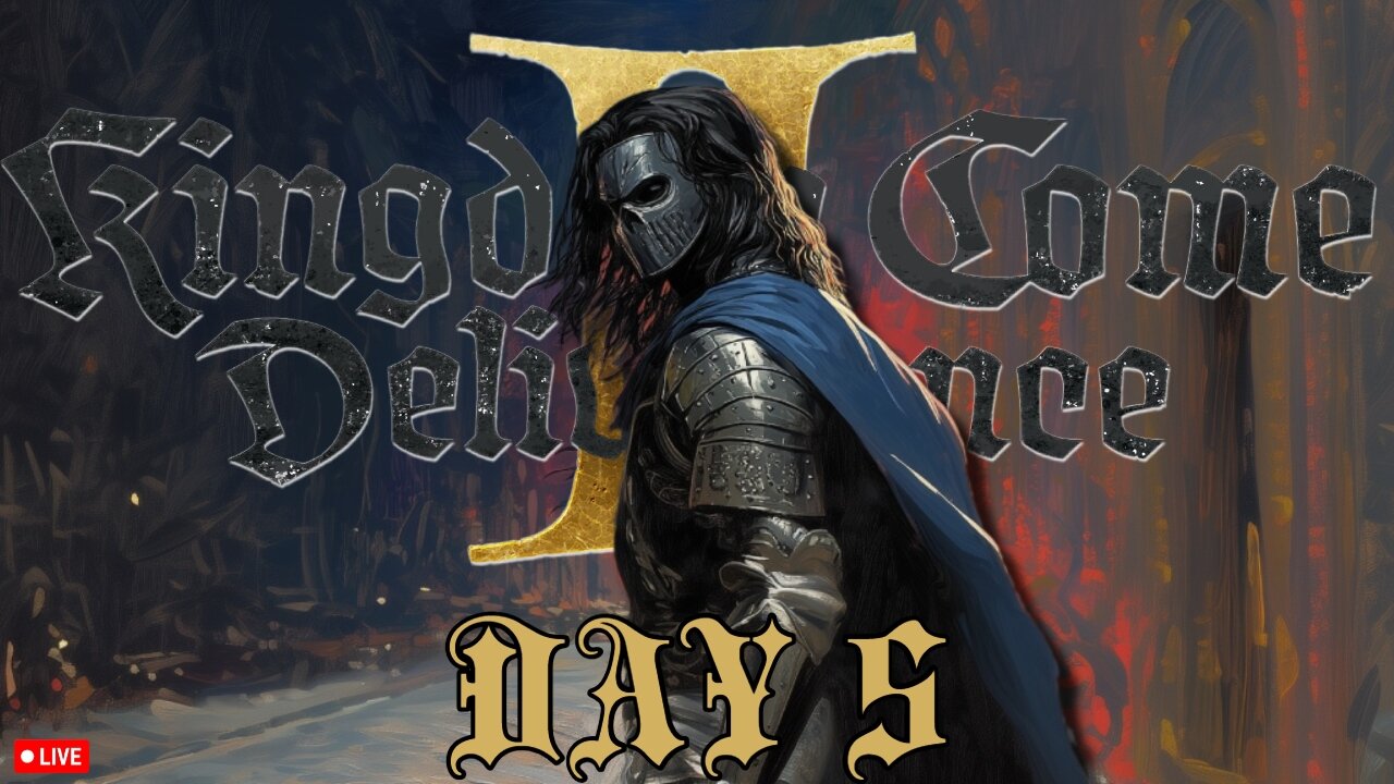 🔴LIVE • GRIMMDOM 2 • DAY 5 • STREAM DOESN'T END UNTIL I BEAT KINGDOM COME 2 •
