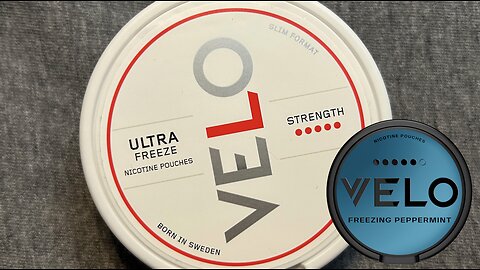 Velo Freezing Peppermint 14mg (Formerly Ultra Freeze) Nicotine Pouch Review