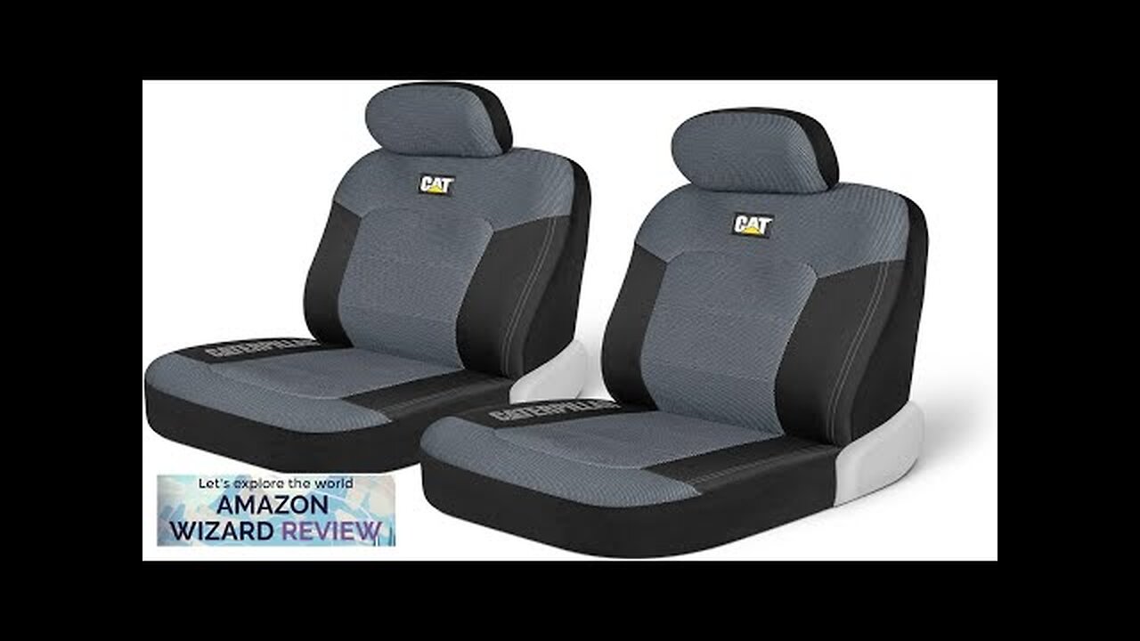 Cat MeshFlex Automotive Seat Covers for Cars Trucks and SUVs – Gray Review