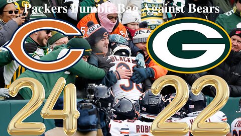 Packers Fumble The Bag Away Against The Bears