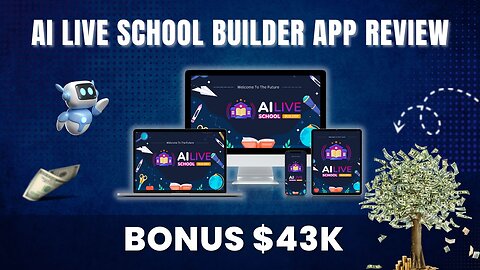 AI LIVE School Builder 2k25 Review: The Future of Online Education with AI! 🛑🛑🛑