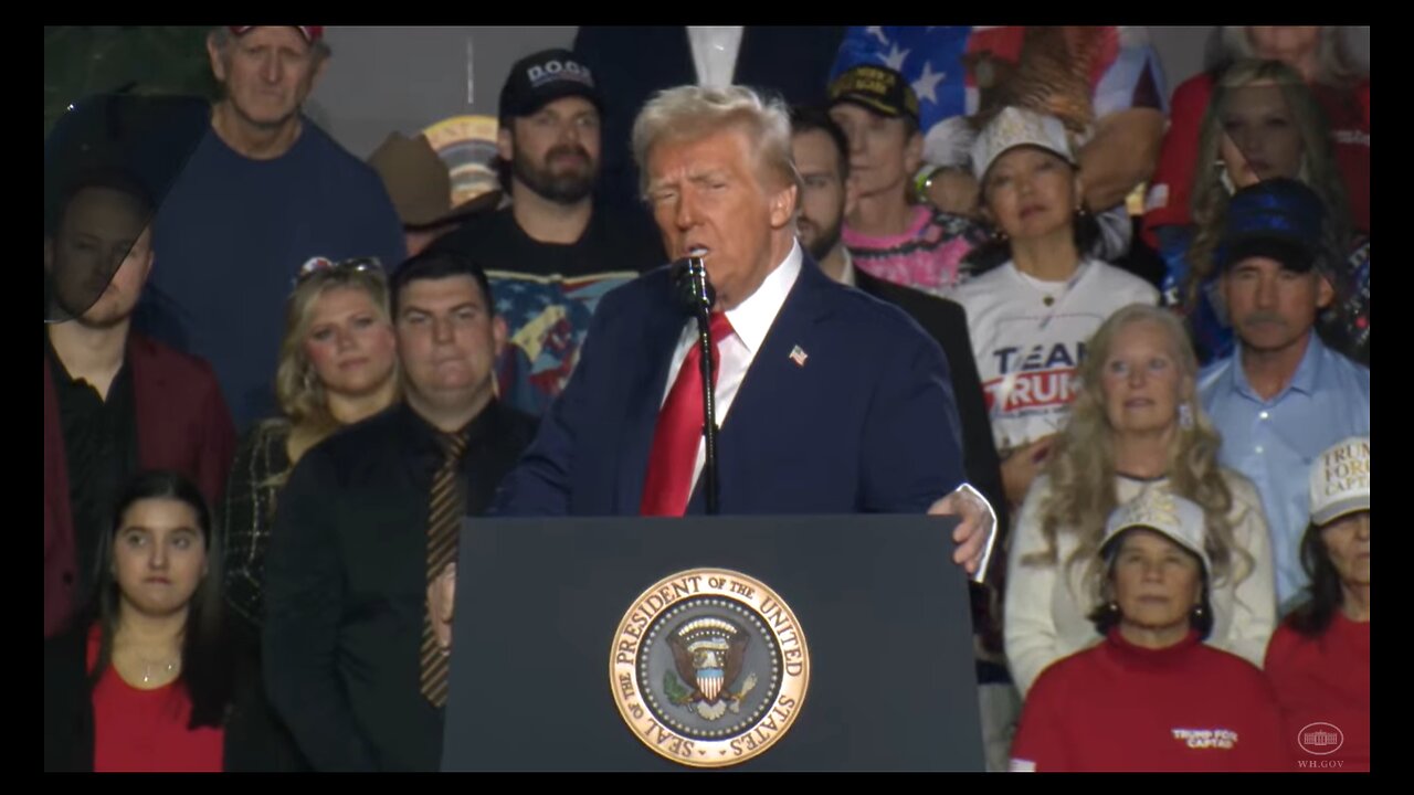 President Trump Gives Speech on No Tax on Tips Policy in Las Vegas