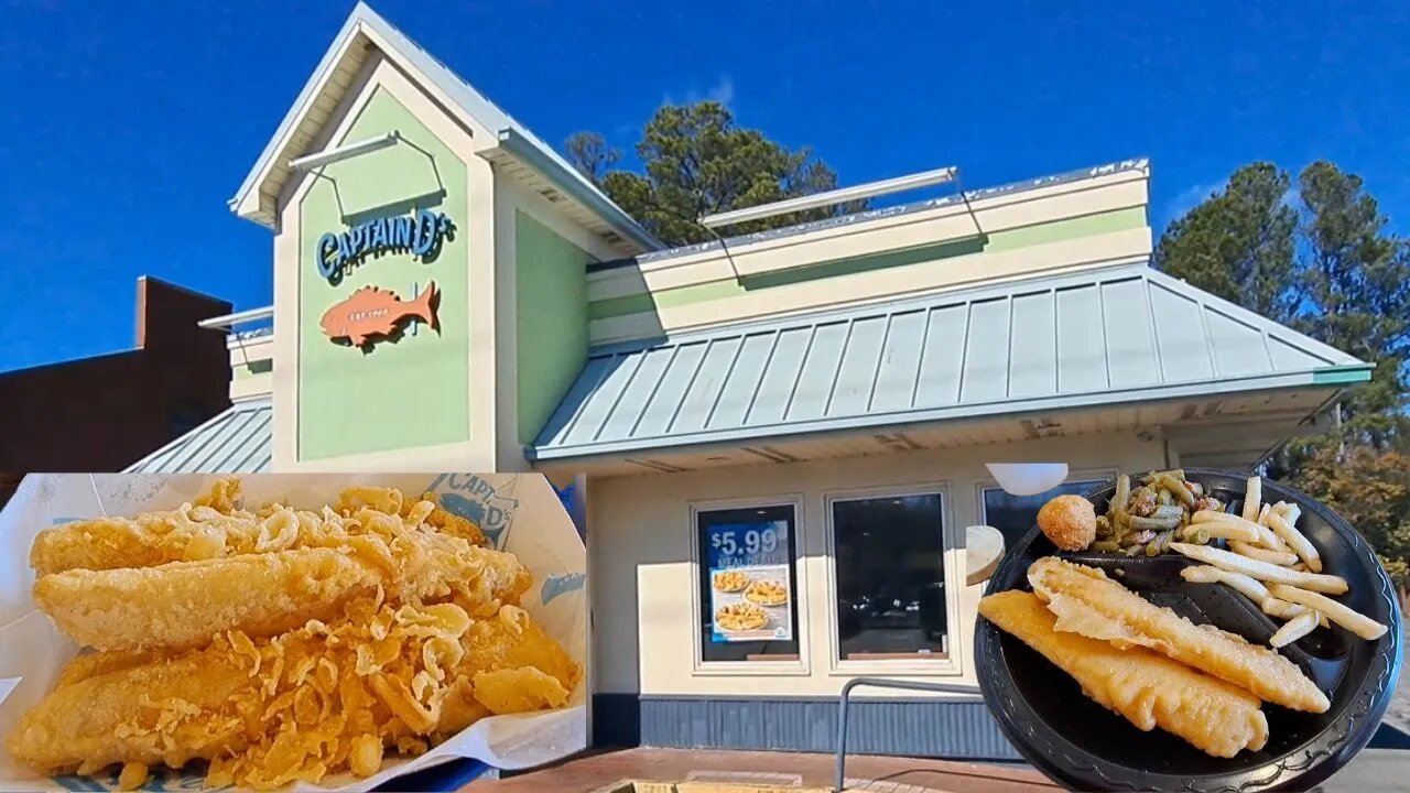 CAPTAIN D'S REVIEW! GOT SOME COUPONS & A 10 PIECE FAMILY FISH MEAL!