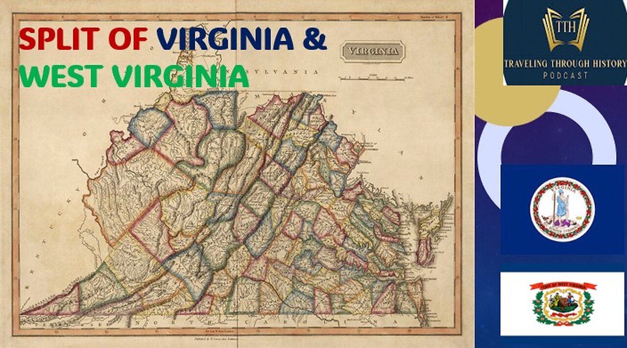 History of the Split of VIRGINIA into 2 States