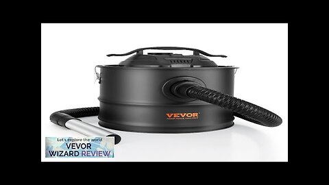 VEVOR Ash Vacuum Cleaner 4 Gallon with 1200W Powerful Suction Ash Vac Review