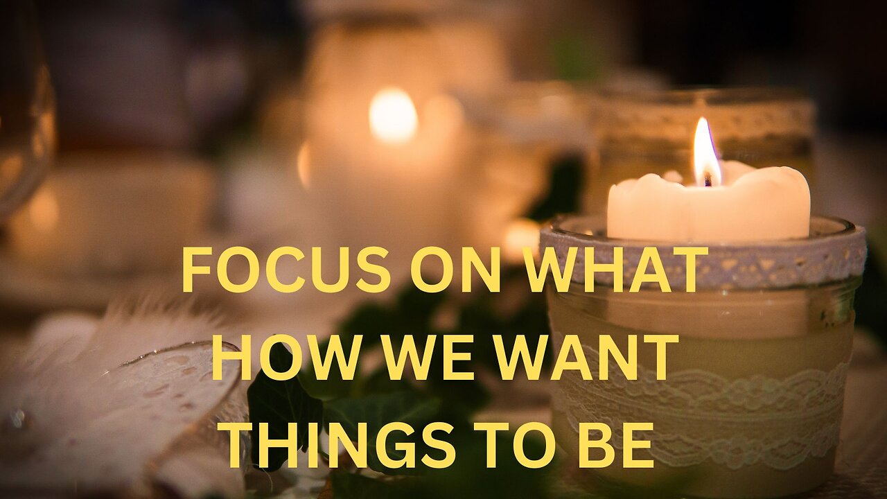 FOCUS ON WHAT HOW WE WANT THINGS TO BE ~ JARED RAND GLOBAL MEDITATION CALL 1-9-2025 #2433