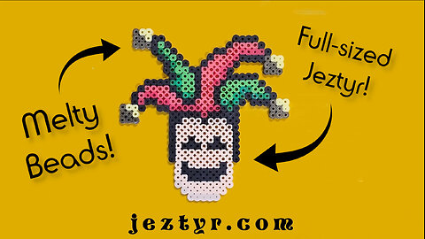 Full sized 'Jeztyr' Melty Beads Perler Beads