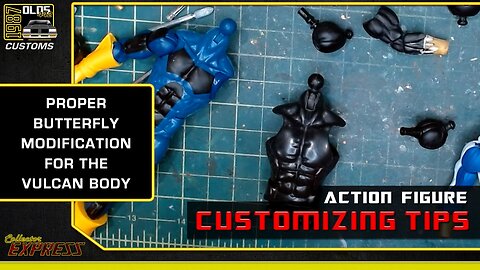 Action Figure Customizing Tips & Tutorials - Marvel Legends Vulcan Butterfly Modification