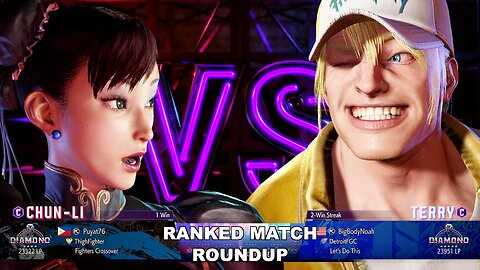 Kuya Kalbo SF6 Ranked Match Roundup. Chun Li 4 star Diamond Rank [Hori Fight Stick]