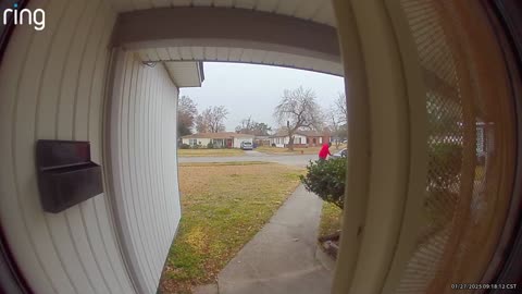 Husband Hollers Over Sudden Squirrel