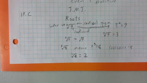 Saxon Algebra 1 Lesson 19 C