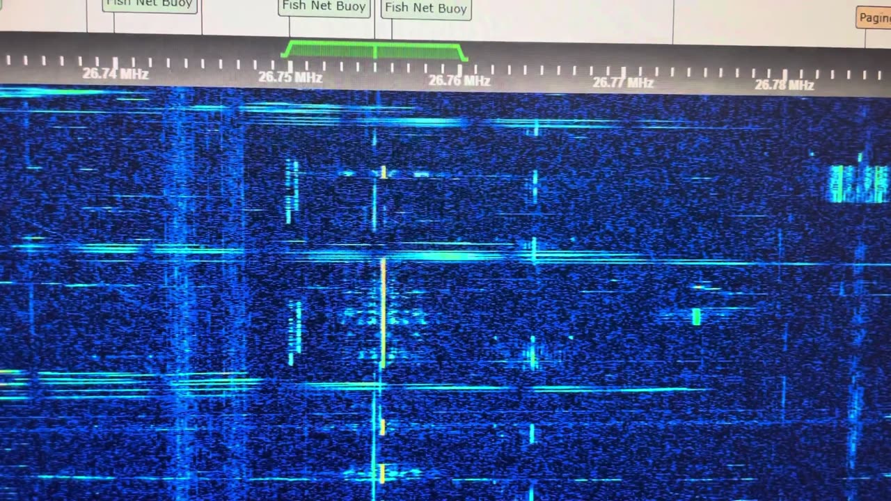 27.915 Unknown Signal Datalink UNID 27 CB Band - 27 February Via G8JNJ SDR