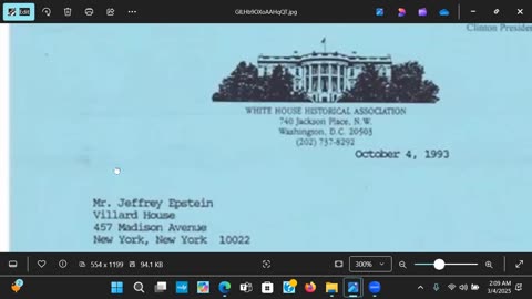 Jeffrey Epstein Donation In 1993 To Whitehouse Renovations While Bill Clinton Was President